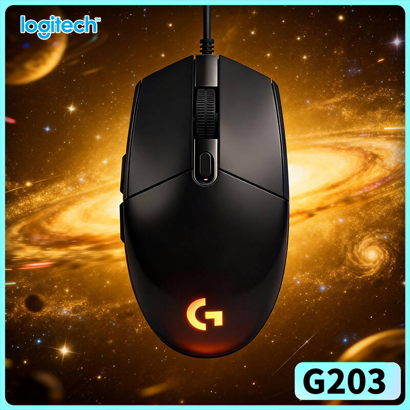 Logitech Mouse G203 - Mouse Gamer Logitech G203 Prodigy RGB