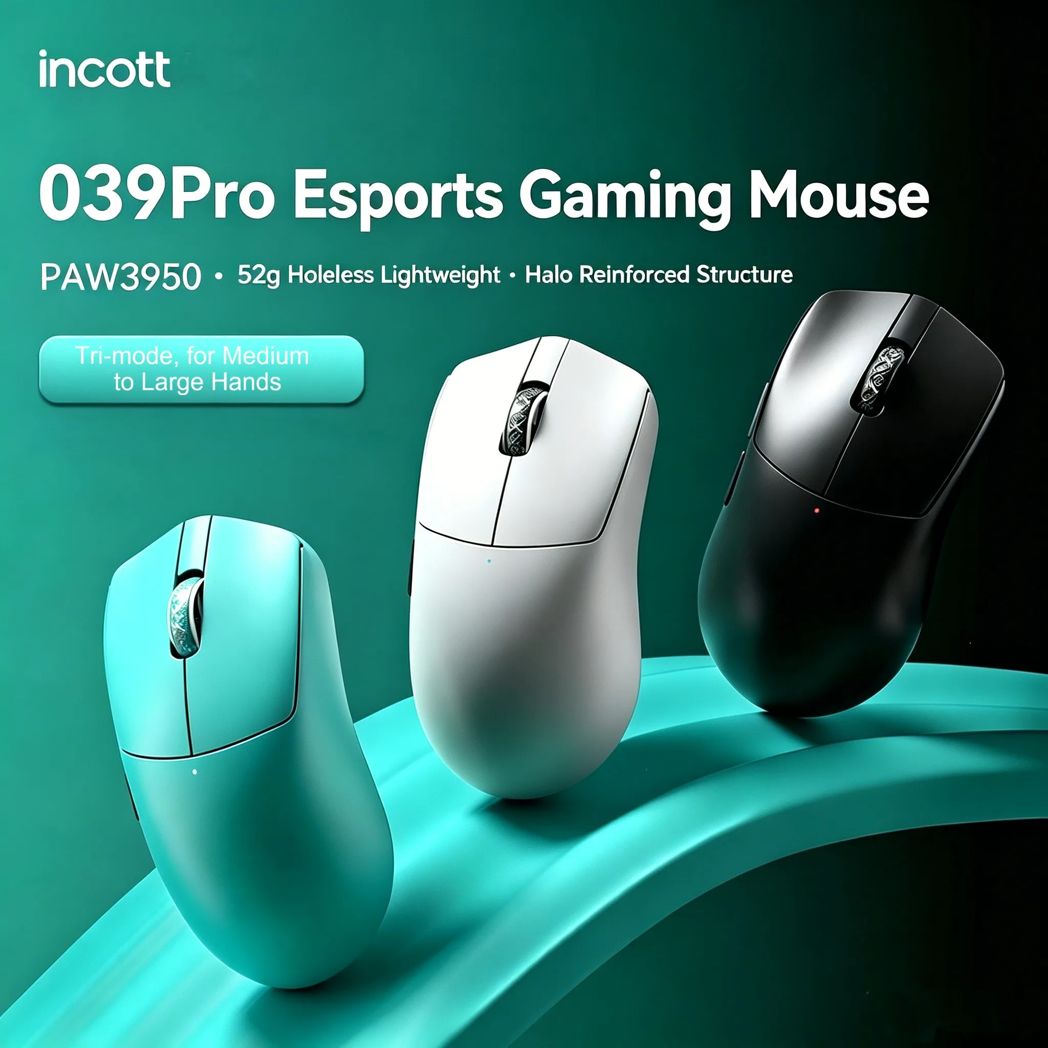 Esports Gaming Kings - Mouse Gamer Sem Fio Incott 039