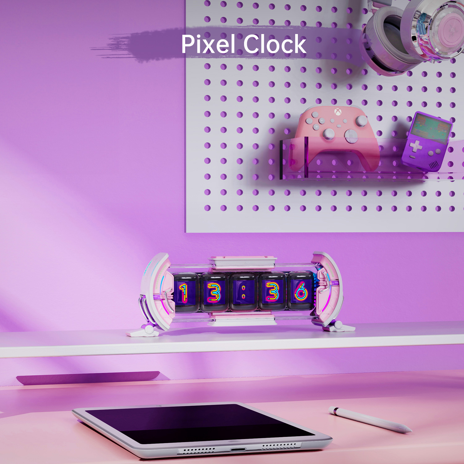 Divoom Times Gate Relógio digi - Esports Gaming Monitor avaliação e preço