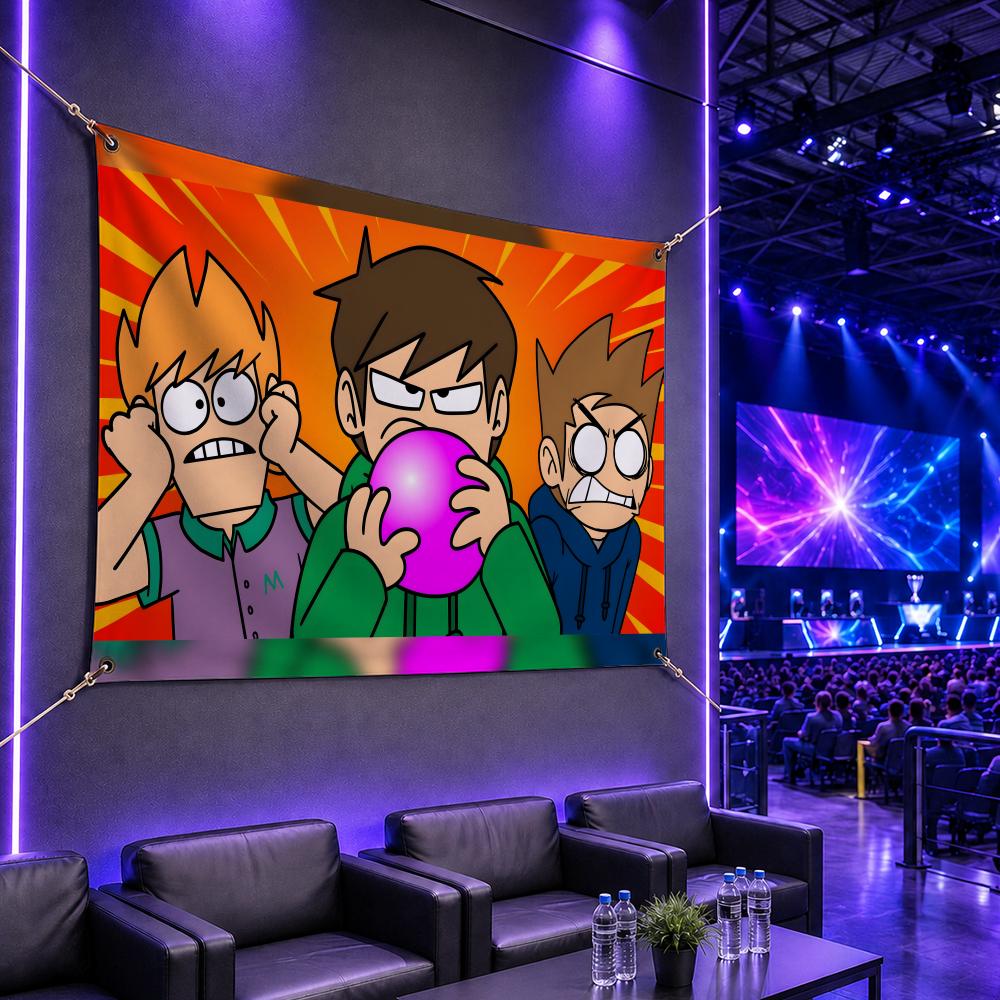 Bandeira Popular do Desenho An - Esports Gaming Banner avaliação e preço