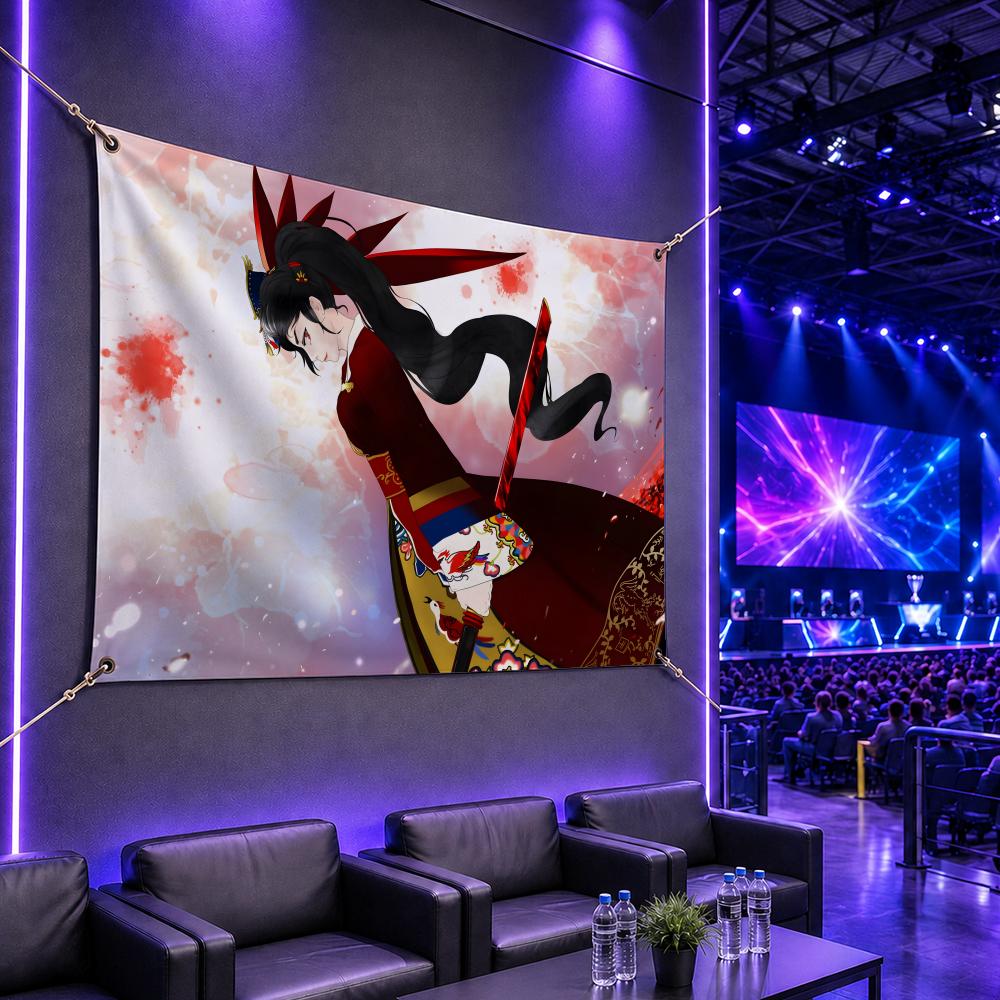 Bandeira Popular do Anime T-To - Esports Gaming Banner avaliação e preço