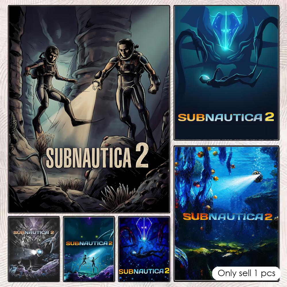 S-SubnauticaS 2 Poster HD Deco - Esports And Gaming Lounge avaliação e preço