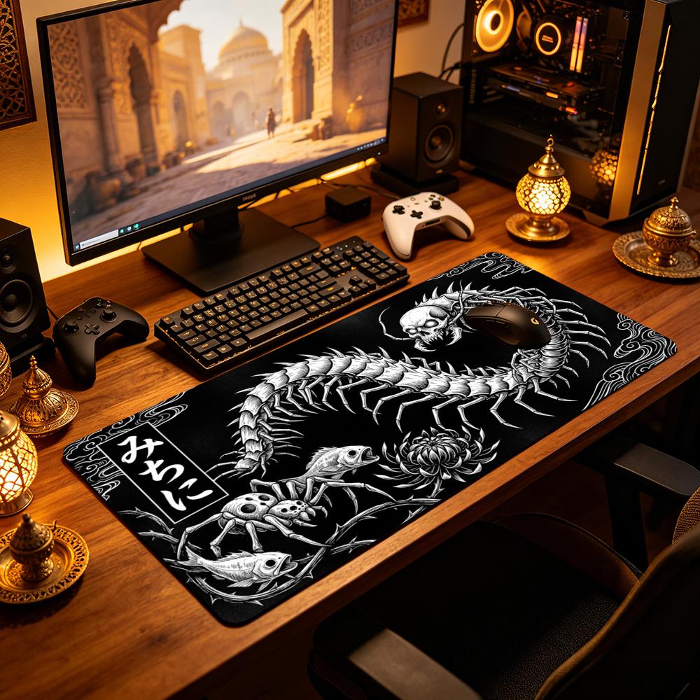 Mouse Pad Gamer Gótico Escuro  - Esports Gaming Cabinet avaliação e preço